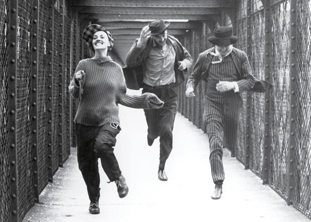 Cena clássica do filme Jules & Jim (1961). Foto: reprodução