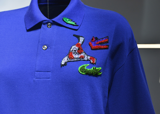 Polo Lacoste + Lesage - Foto: divulgação