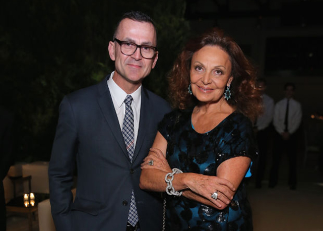 Steven Kolb e Diane von Furstenberg - Foto: Getty Images