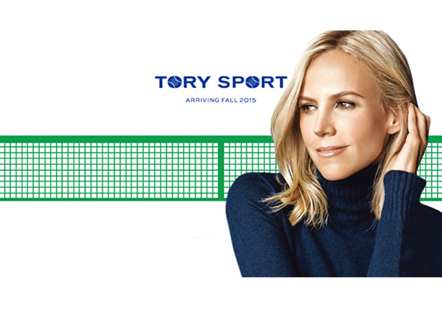 Teaser da Tory Sport, nova linha da Tory Burch que será lançada em setembro! Foto: divulgação