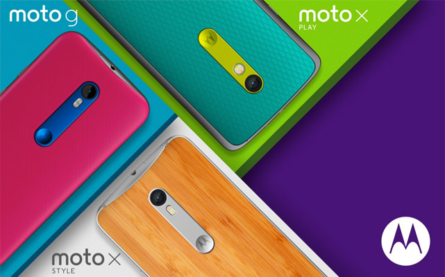 Os novos Moto G, Moto X Play e Moto X Style - Foto: divulgação
