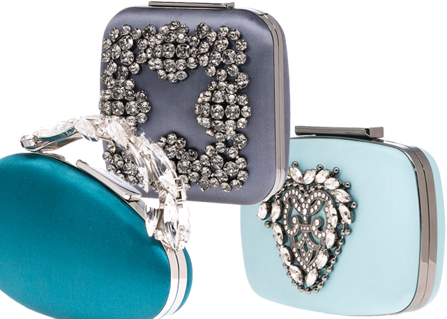 Alguns modelos da primeira coleção de bolsas da Manolo  Blahnik - Foto: reprodução