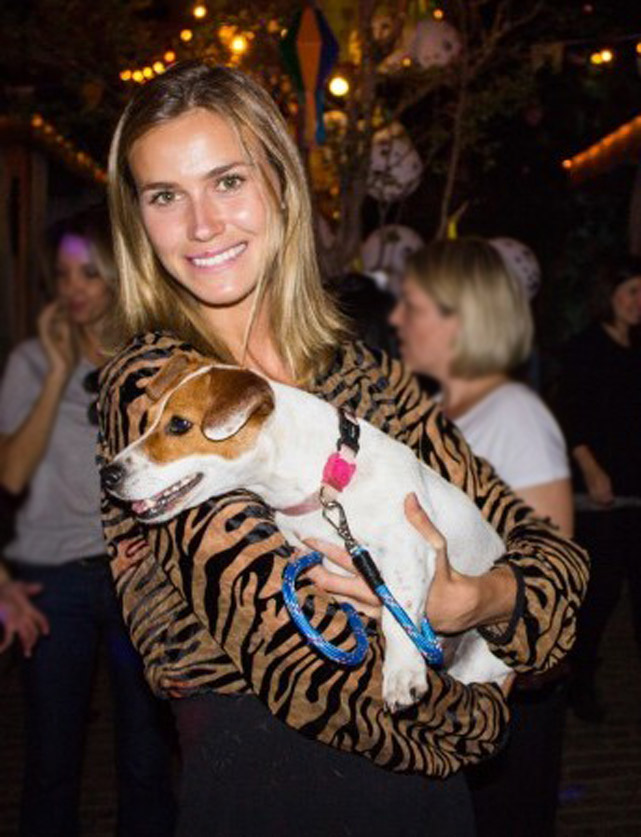 Renata Kuerten, modelo e jurada do concurso de beleza no Dog Sunday (Foto: divulgação)
