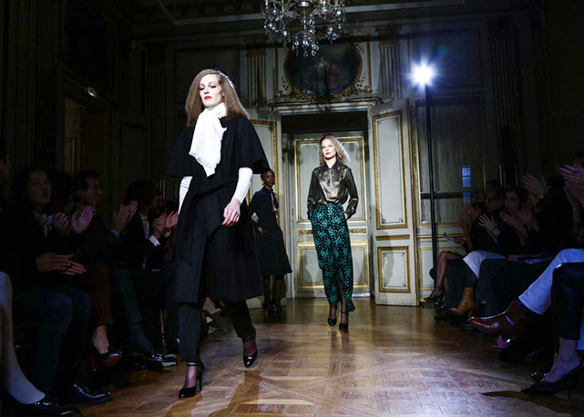 Primeiro desfile de Vanessa Seward, na última Semana de Moda de Paris