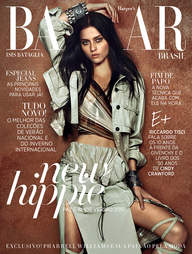 A capa da edição de agosto da Harper's Bazaar Brasil! Foto: Nicole Heiniger