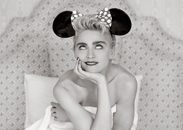 Madonna para o tour de 1987 de Who’s That Girl World -Foto Herb Ritts/reprodução