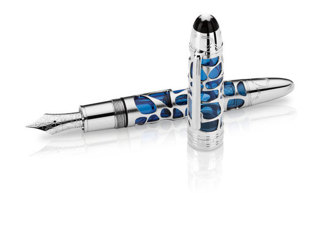 A Montblanc Blue hour skeleton - Foto:divulgação