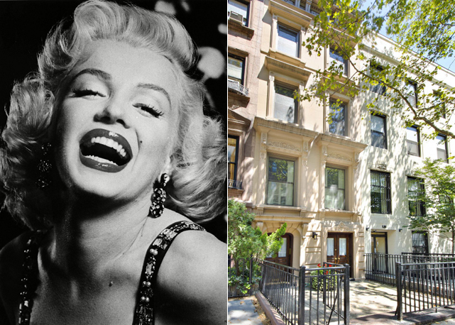 Marilyn e a fachada de seu apartamento - Fotos: reprodução