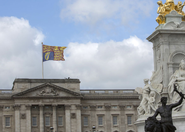 A bandeira Royal Standard - Foto: reprodução