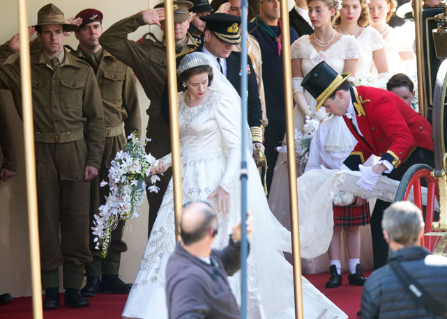 A graqvação da série THe Crown - Foto: reprodução
