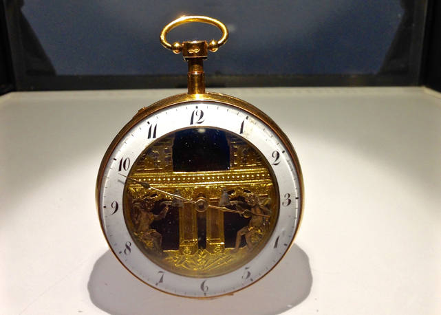 Relógio de bolso da coleção de Émile Hermès - Foto: Cibele Maciet
