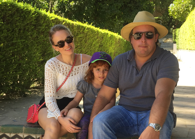 Marina com sua família - Foto: reprodução