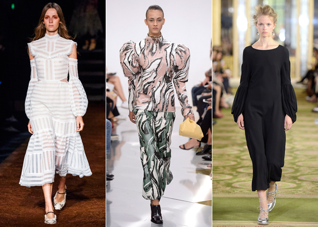 Looks dos desfiles da Erdem, JW Anderson e Simone Rocha, todos verão 2016 - Fotos: Getty Images