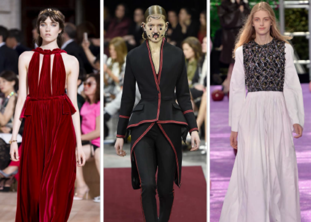 Desfiles da Valentino, Givenchy e Christian Dior - Foto: reprodução