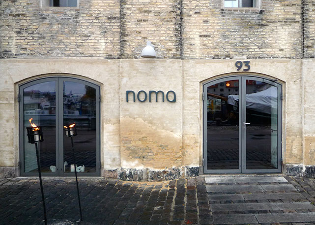 Fachada do Noma, eleito o melhor restaurante do mundo! Foto: divulgação