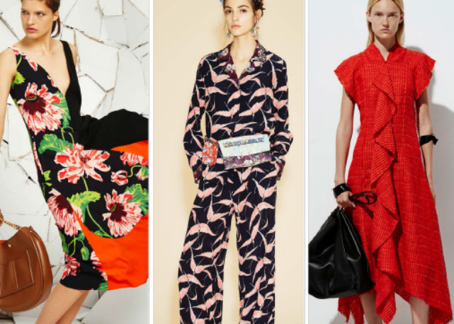 Peças de Stella McCartney, Valentino e Proenza Schouler - Foto: reprodução