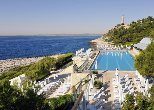 A piscina do hotel - Foto: divulgação