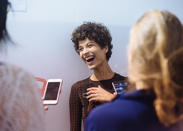 Ari Westphal no backstage - Foto: Ludmila Bernardy