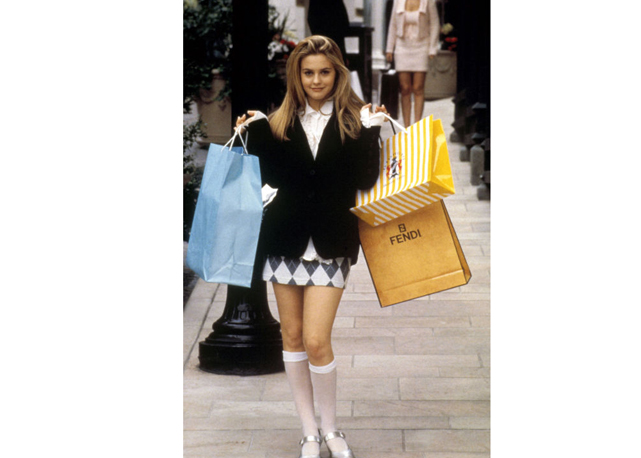Alicia Silverstone como Cher Horowitz em "As patricinhas de Beverly Hills "- Foto: reprodução