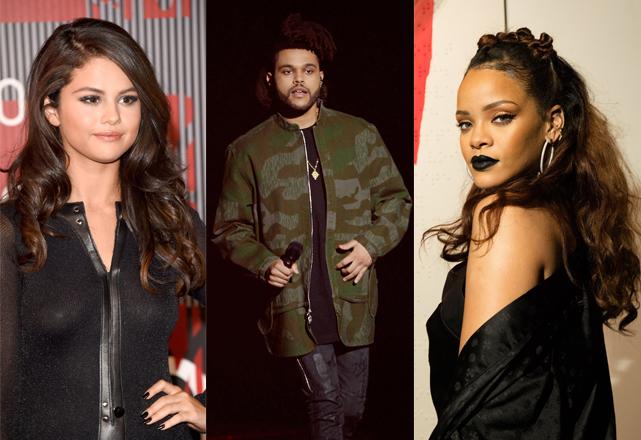 Selena Gomez, The Weeknd e Rihanna subirão na passarela da VS - foto: gettyimages