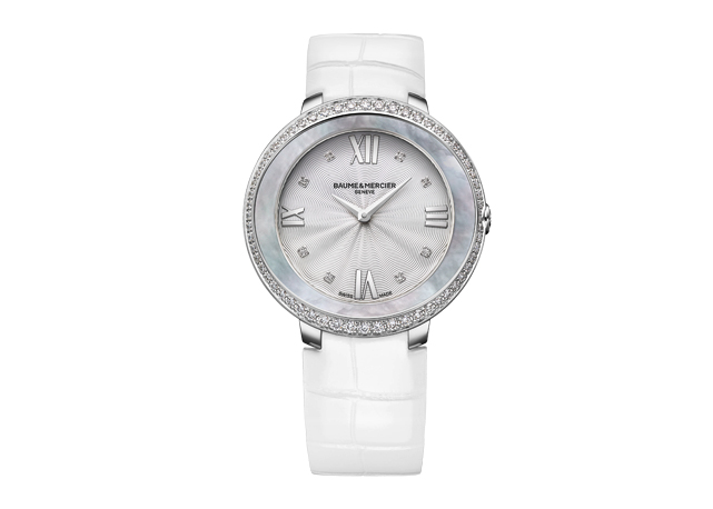 O relógio doado pela Baume & Mercier para o leilão - Foto: divulgação
