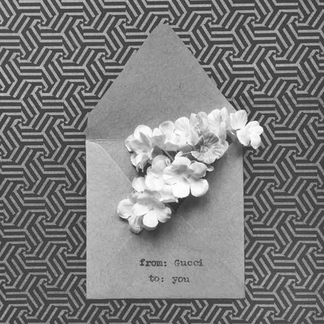 Pasted Graphic por Verena Smit para #GucciGram - Foto: Divulgação