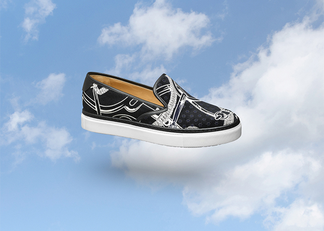 O Slip on Kick sai por U$780 (cerca de R$ 2.964) - Foto: divulgação 