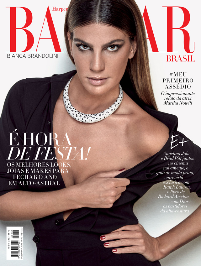 Bianca Brandolini é nossa capa de dezembro de 2015 - Foto: Fabio Barlet - Edição de moda: Lucas Boccalão