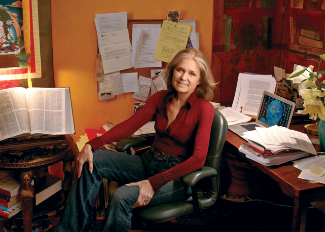 Gloria Steinem, aos 81 anos, em 2015 - Foto: Douglas Friedman