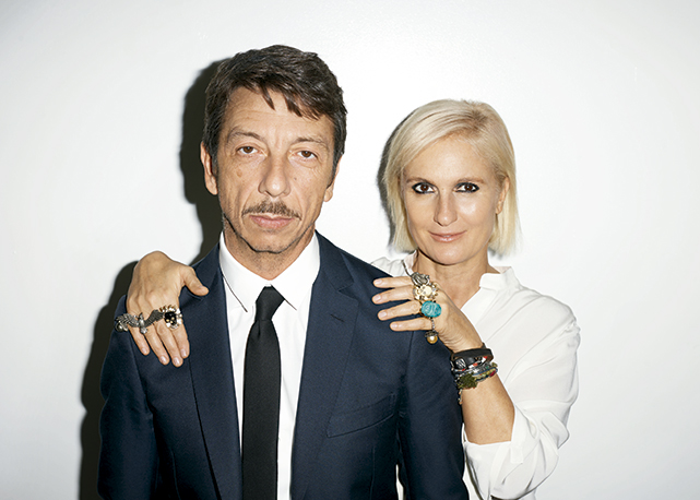 Pierpaolo Piccioli e Maria Grazia Chiuri - Foto: Terry Richardson
