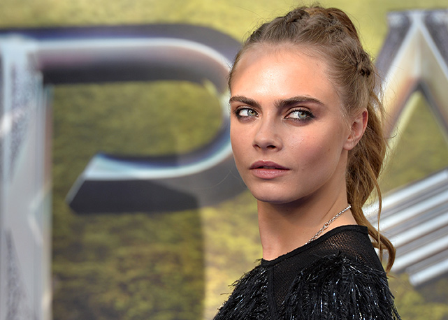 Cara Delevingne na pré-estreia de "Pan" - Foto: Getty Images