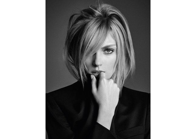 Anja na campanha do produto L’Incroyable Blowdry - Foto: Luigi & Iango Studio/ divulgação