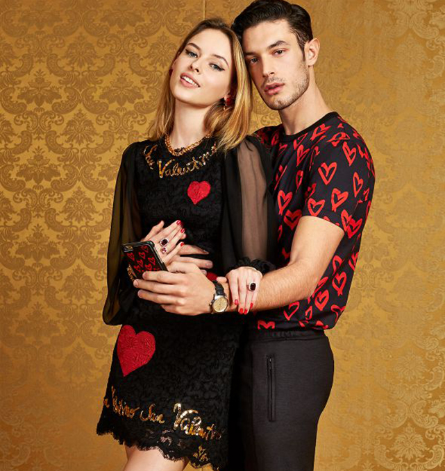 Coleção "San Valentino", da D&G - Foto: reprodução 