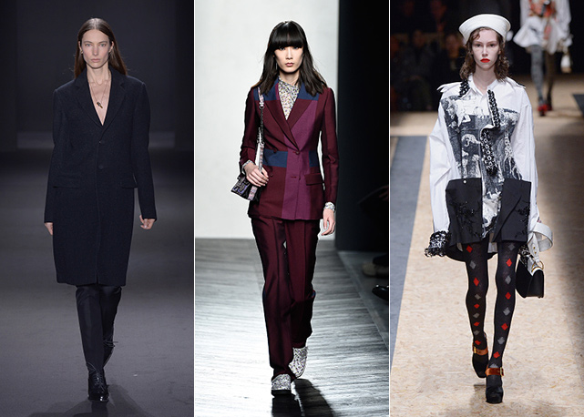 Calvin Klein; Bottega Veneta; Prada - Fotos: Getty Images