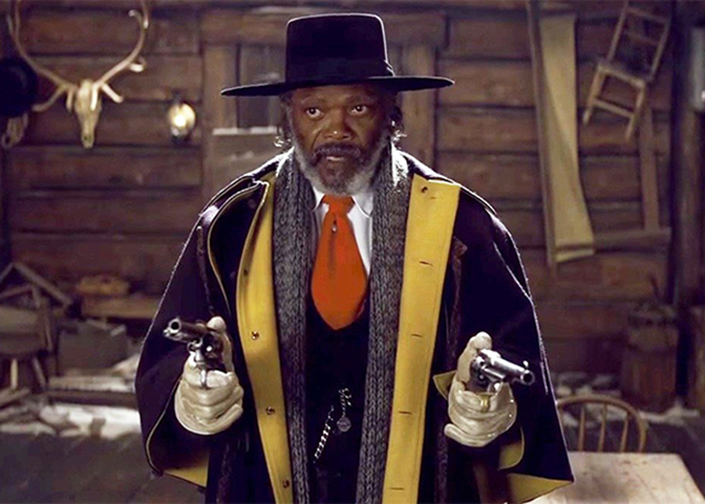 Samuel L. Jackson em "Os Oito Odiados" - Foto: Divulgação