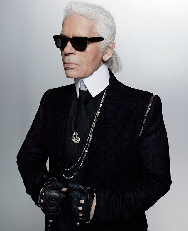 Karl Lagerfeld - Foto: reprodução / Harper's Bazaar UK