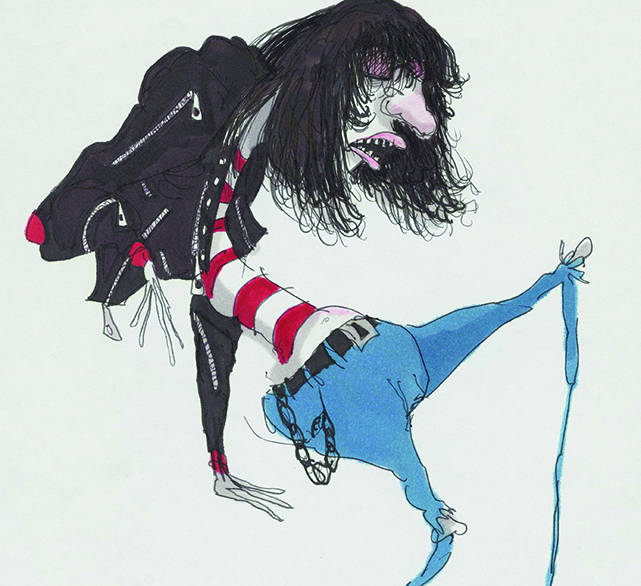 Obra inspirada em Joey Ramone - Foto: reprodução