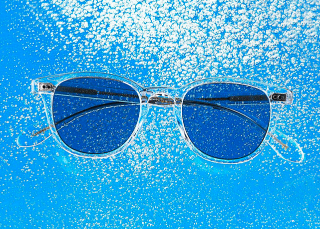 O óculos criado por Garrett Leight para o W South Beach - Foto: reprodução
