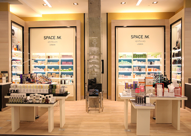Uma das lojas da Space.NK.apothecary - Foto: reprodução