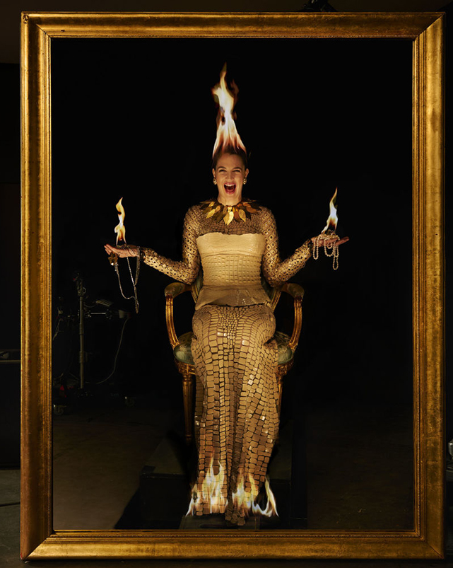 Drew Barrymore - Foto: Jean Paul Goude 