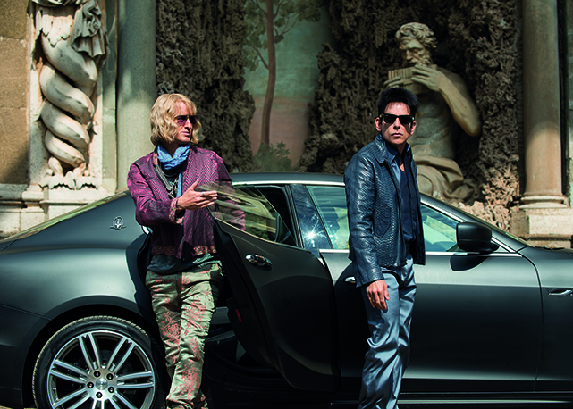 Os atores Owen Wilson e Ben Stiller em cena de Zoolander 2
