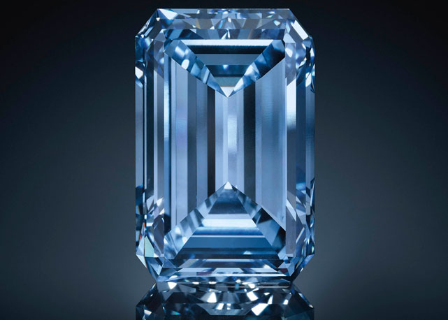 O Oppenheimer Blue Diamond - foto: reprodução