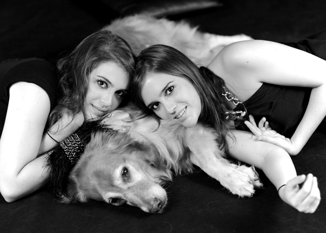 Sophia e Leticia Carta Kowarick - Foto: Dadá Cardoso