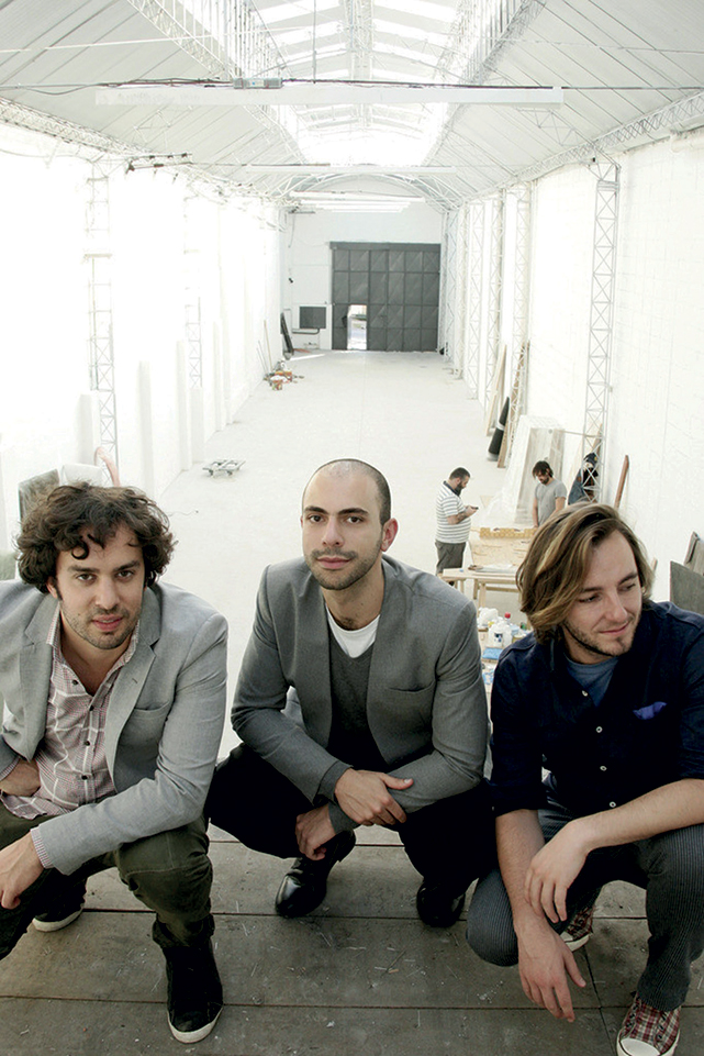 Pedro Mendes, Felipe Dmab e Matthew Wood