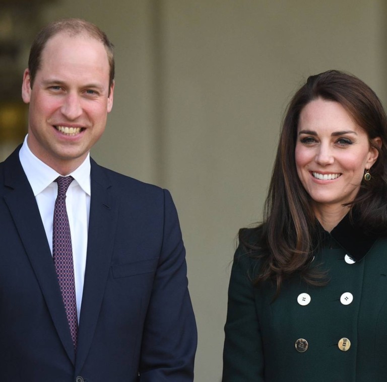 Príncipe William e Kate Middleton. Foto: Divulgação/Kensington Royal