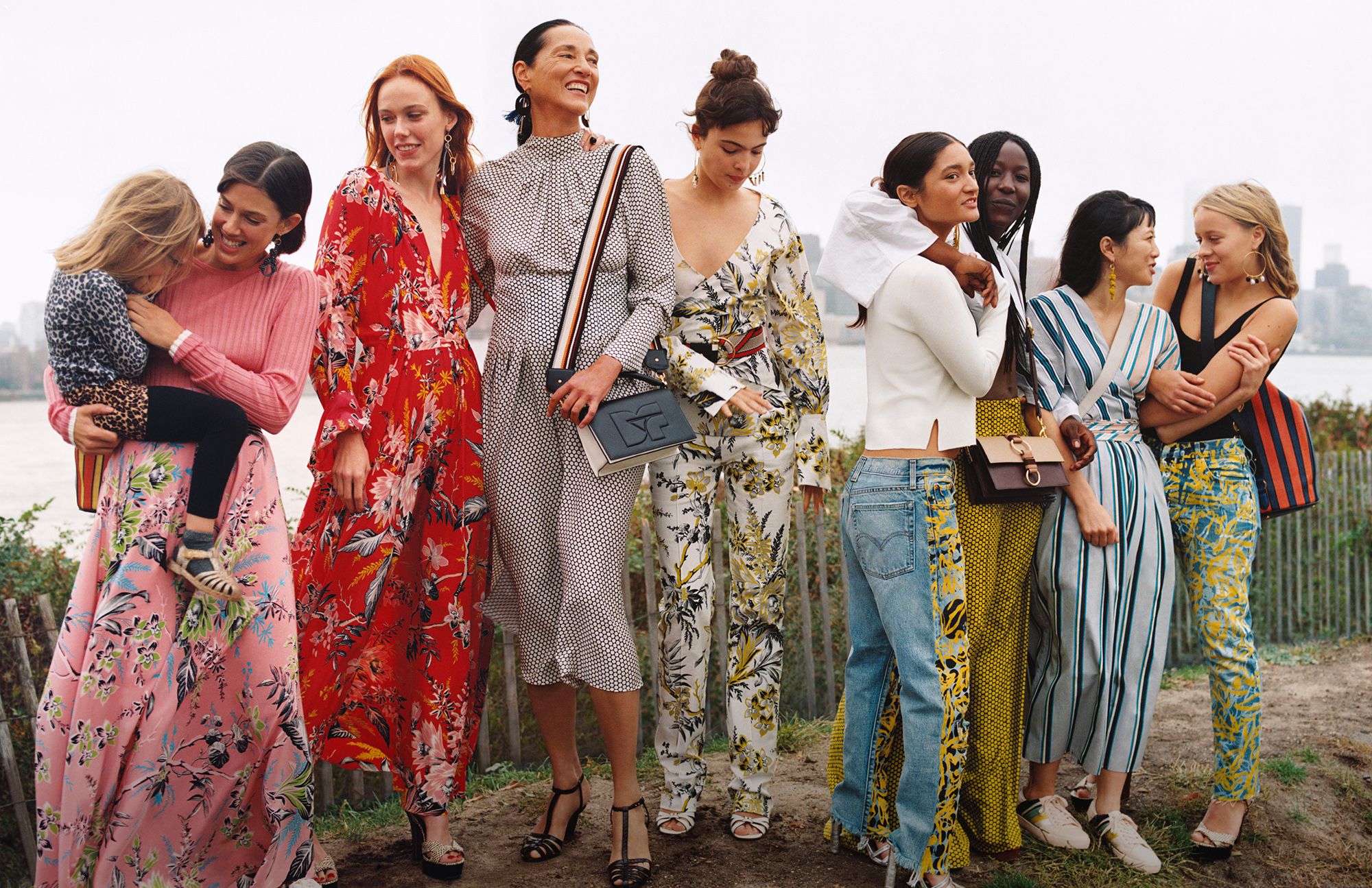 Nova campanha da Diane von Furstenberg - Foto: Oliver Hadlee Pearch/Divulgação