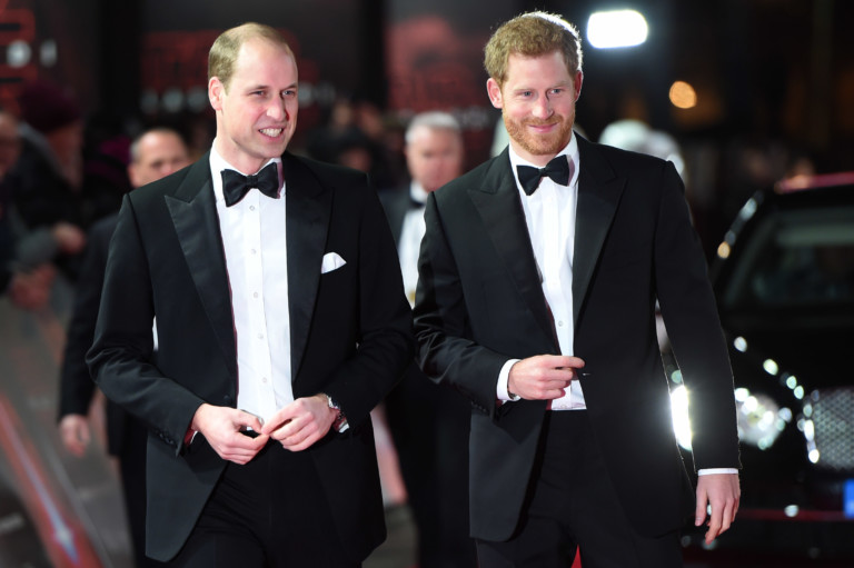 Os príncipes William e Harry - Foto: Getty Images