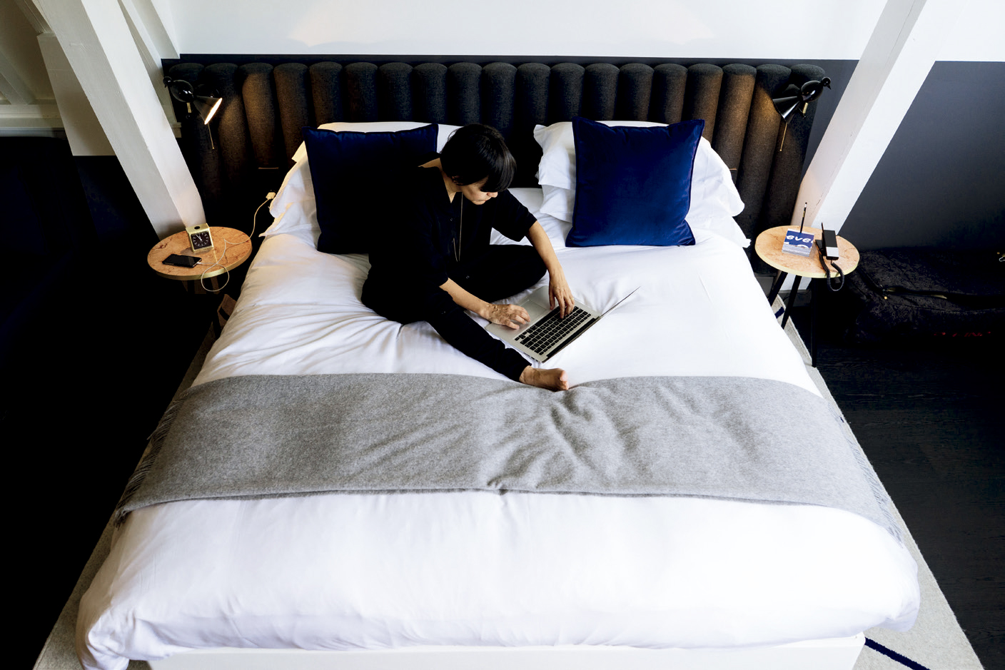 No quarto do hotel Kimpton DeWitt - Foto: Arquivo Pessoal