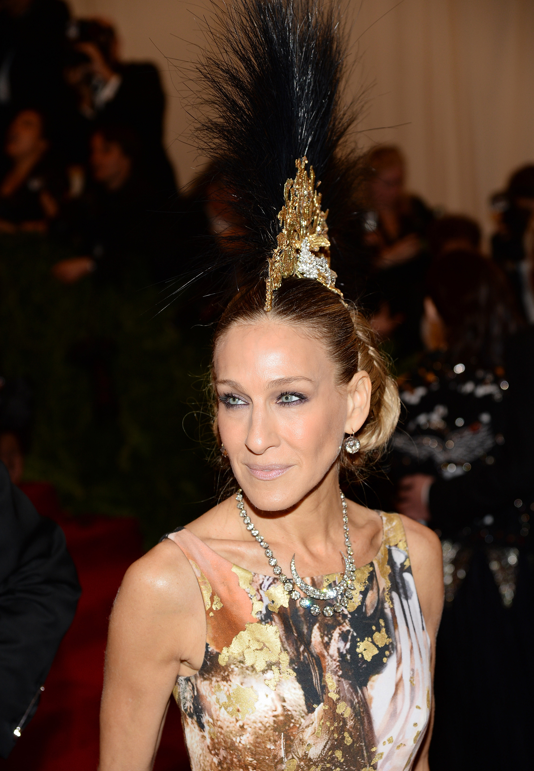 Sarah Jessica Parker e o moicano - Foto: Getty Images