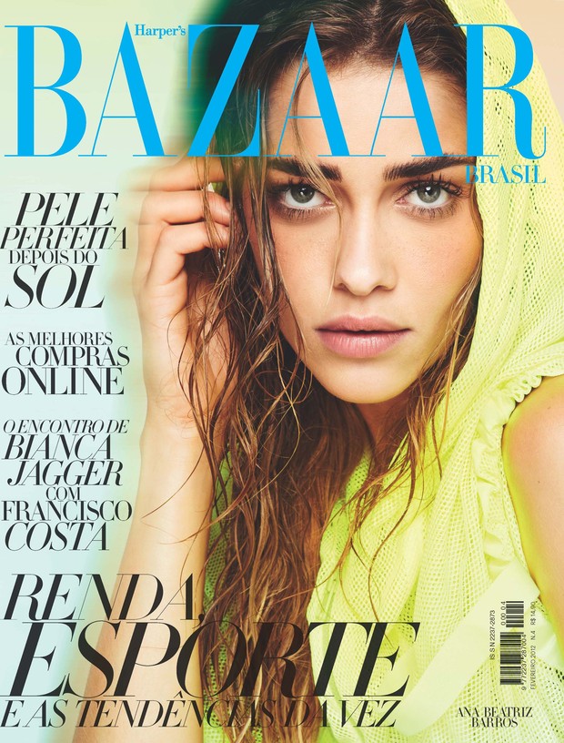 A modelo Anan beatriz Barros, que foi capa da Bazaar em 2012 